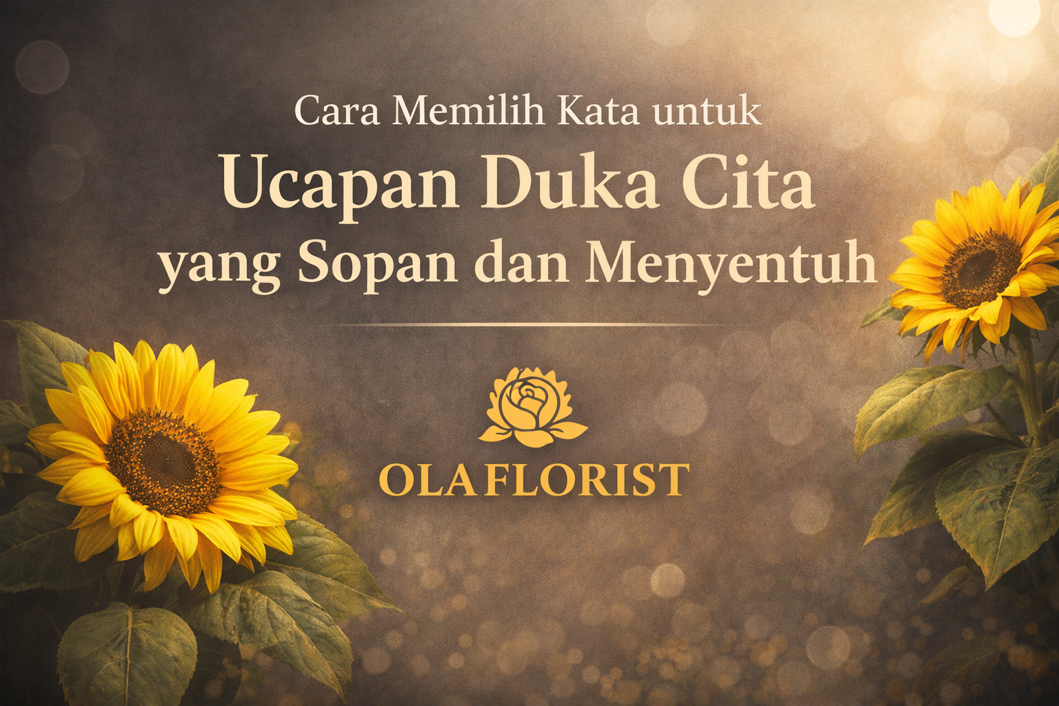 Cara Memilih Kata Untuk Ucapan Dukacita Yang Sopan dan Menyentuh